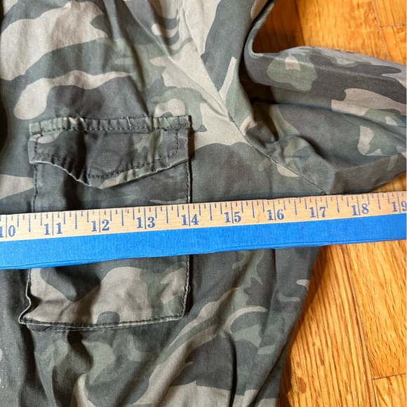 Old Navy Jacket Womens XS  Green Army Camo  Utility Full Zip Long Sleeve (A1 - Picture 5 of 8